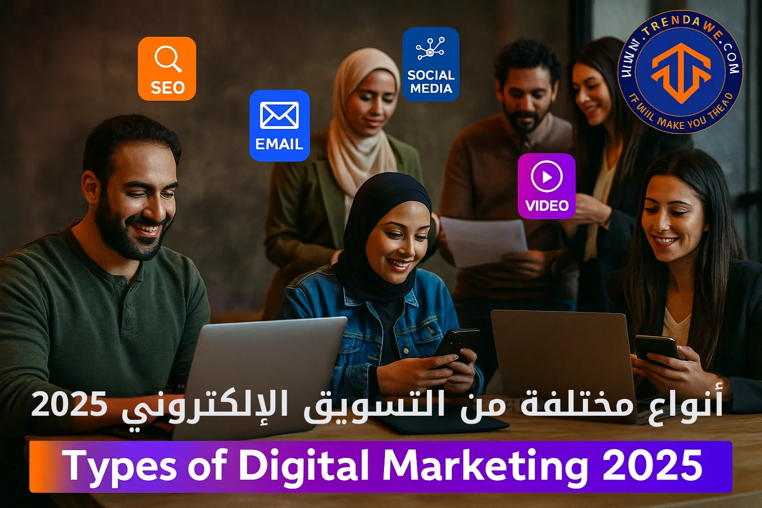 Different types of digital marketing
