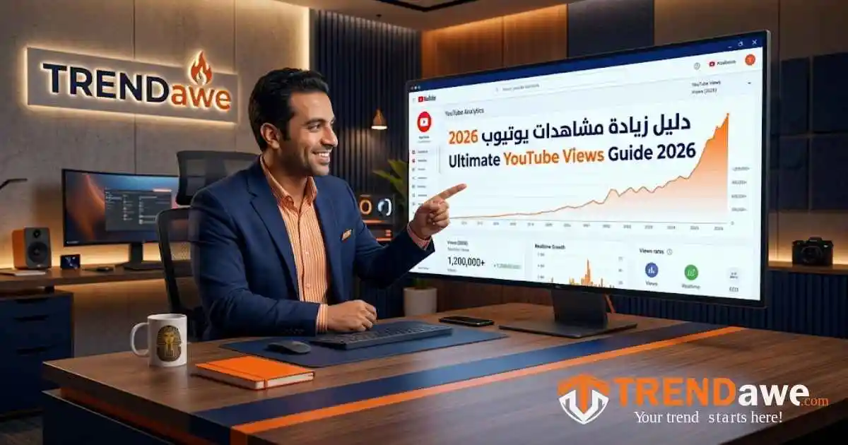 خبير تسويق يحلل إحصائيات زيادة مشاهدات يوتيوب 2026 باستخدام منصة ترنداوي