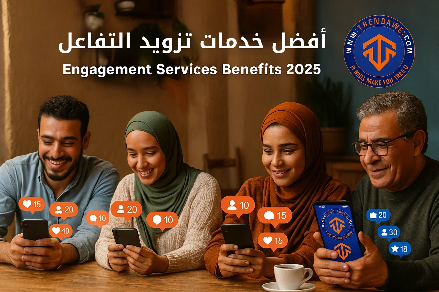 Importance of engagement services in boosting followers, views, likes, and comments on social media in 2025 – TRENDAWE