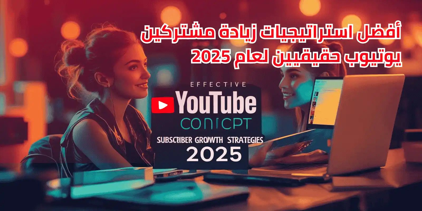 أفضل استراتيجيات زيادة مشتركين يوتيوب حقيقيين لعام 2025