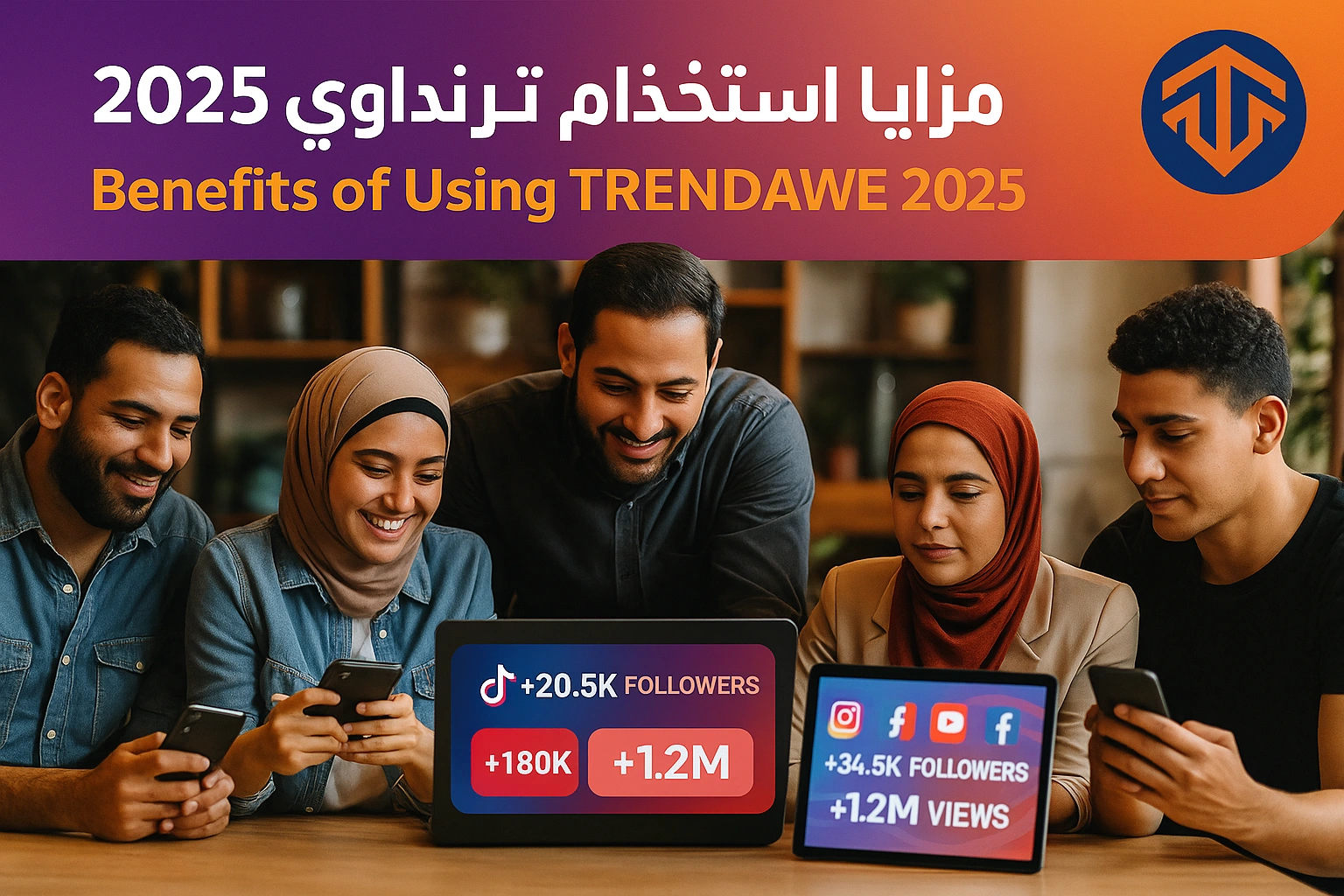 TRENDAWE for growing followers & views 2025