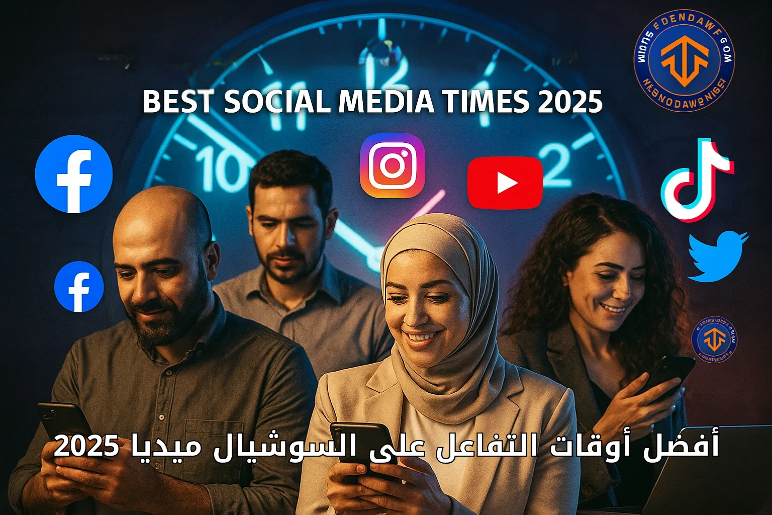 Best times to post on social media 2025