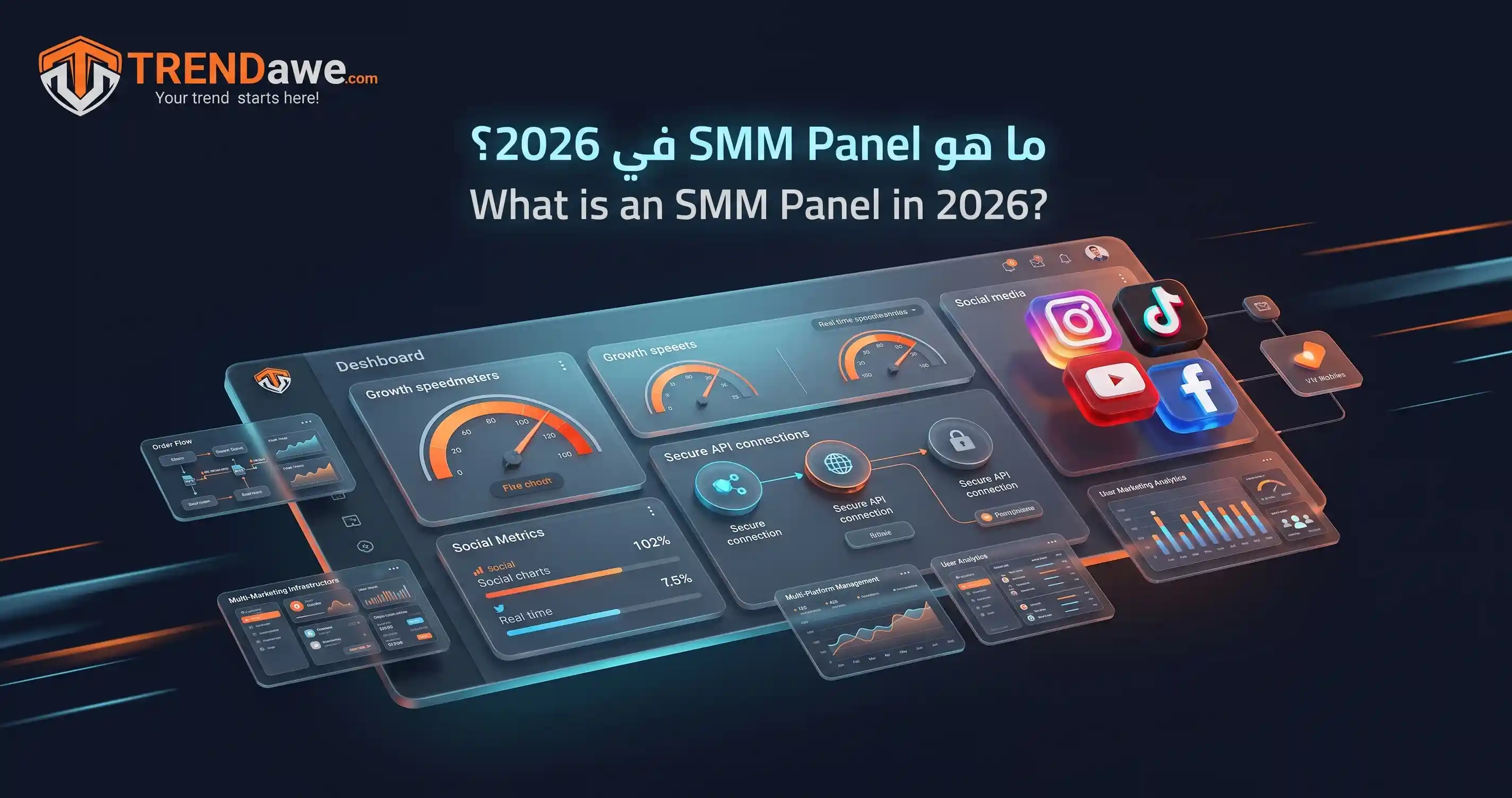 دليل شامل يشرح ما هو SMM Panel في 2026 وكيفية اختيار السيرفر الأفضل من ترنداوي