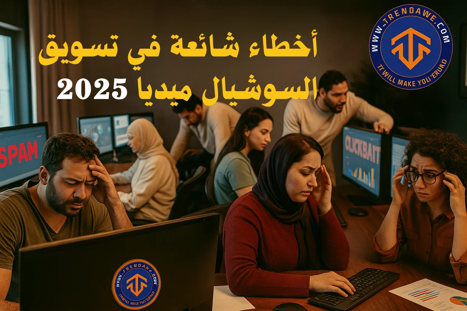 أخطاء شائعة في تسويق السوشيال ميديا 2025