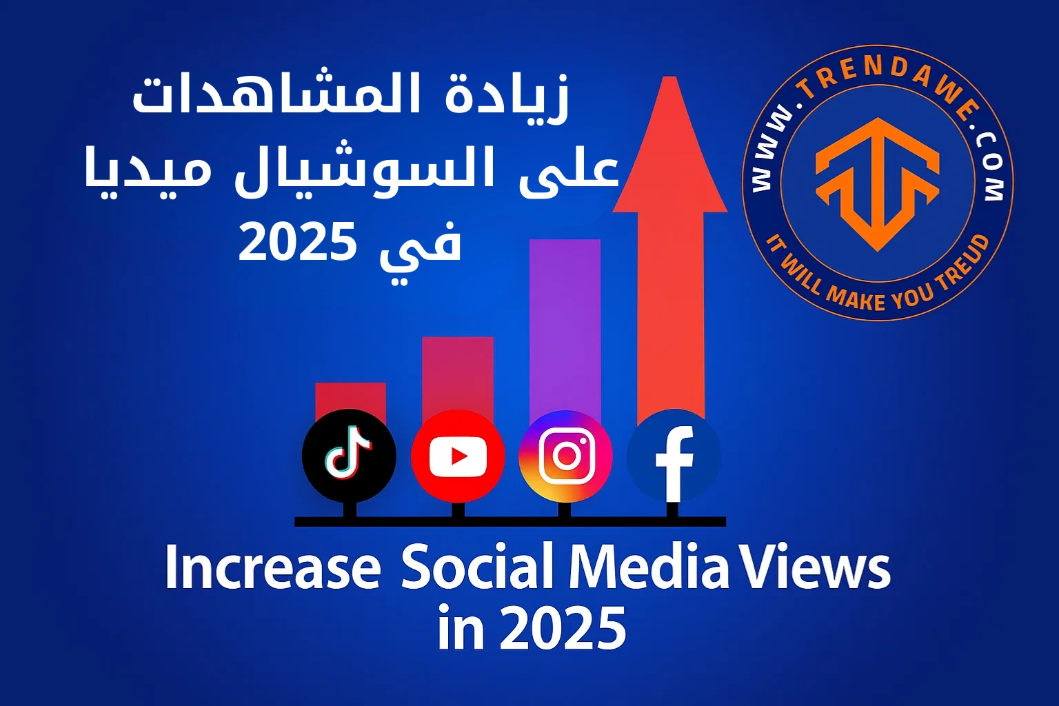 زيادة المشاهدات على السوشيال ميديا في 2025: أسرع الطرق المجربة