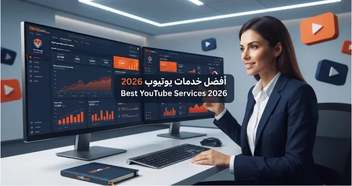 أفضل خدمات يوتيوب 2026 لزيادة المشتركين والمشاهدات مع ترنداوي