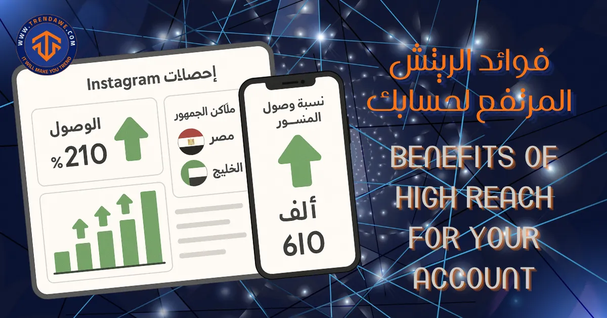 Why High Reach Matters in 2025: The Key to Social Growth فوائد الريتش المرتفع في 2025 | اعرف تأثيره على نجاح حسابك