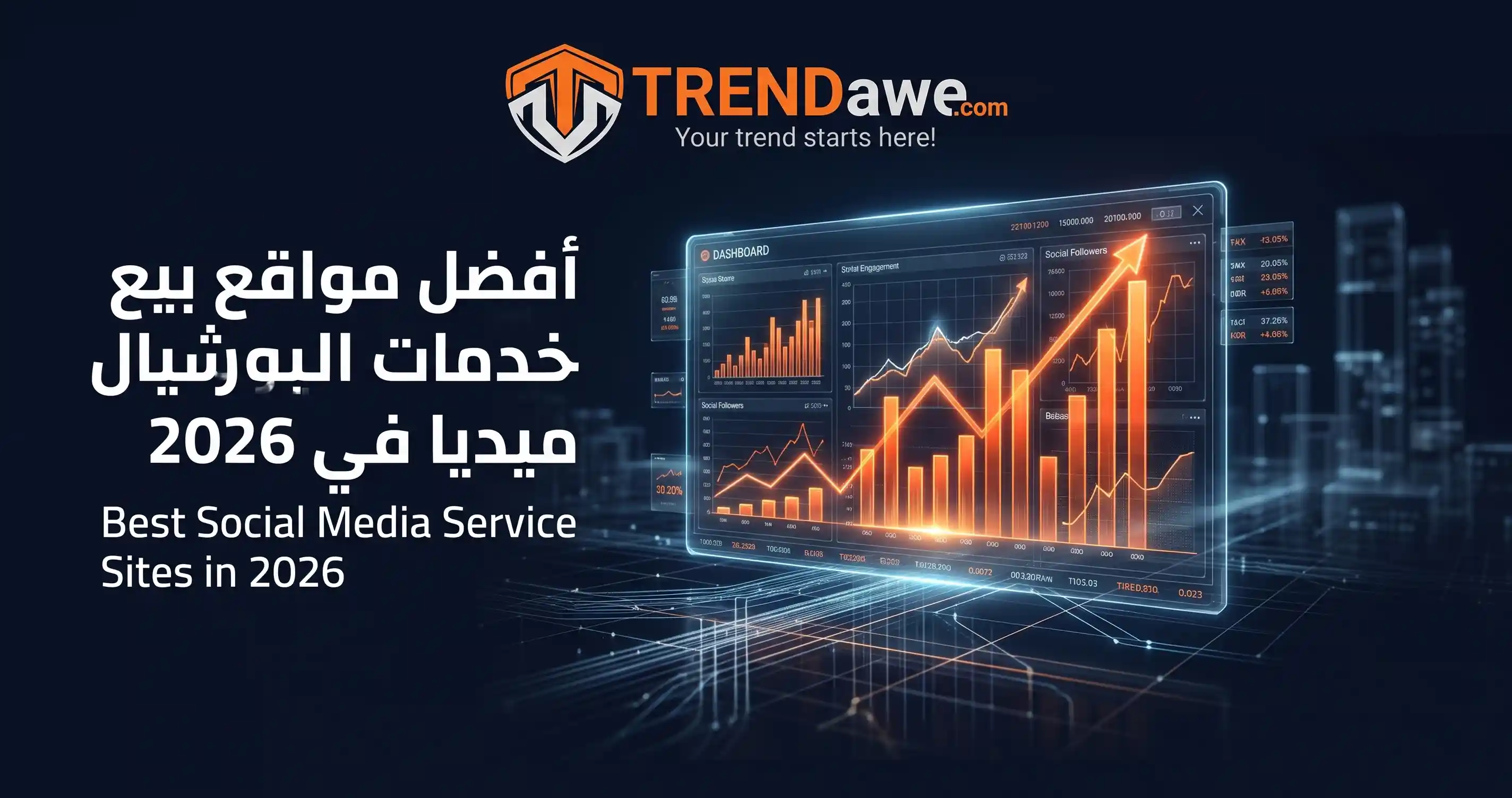 أفضل مواقع بيع خدمات السوشيال ميديا في 2025: مقارنة شاملة بين ترنداوي والمنافسين