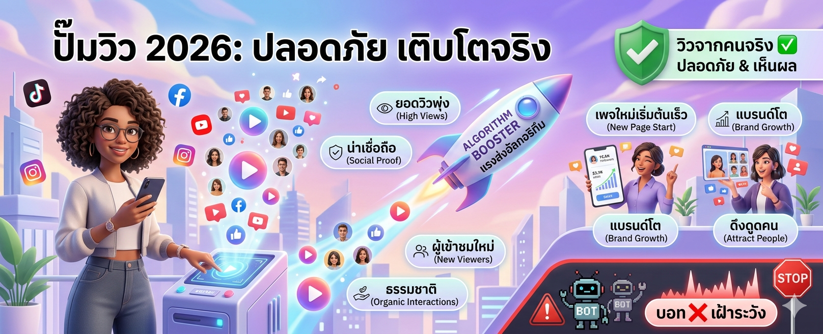 ปั้มวิว คืออะไร? ปลอดภัยไหม และทำยังไงให้ได้ผลจริงในปี 2026