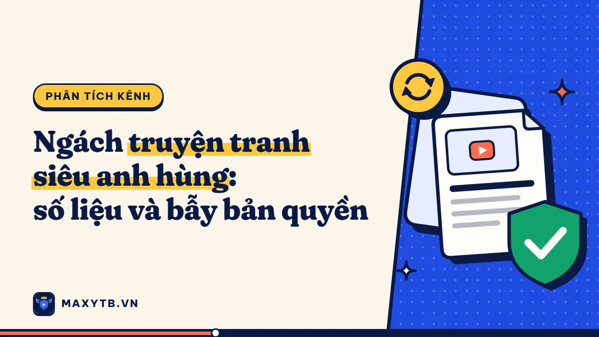 Ngách truyện tranh siêu anh hùng: Comic Stories và bẫy bản quyền
