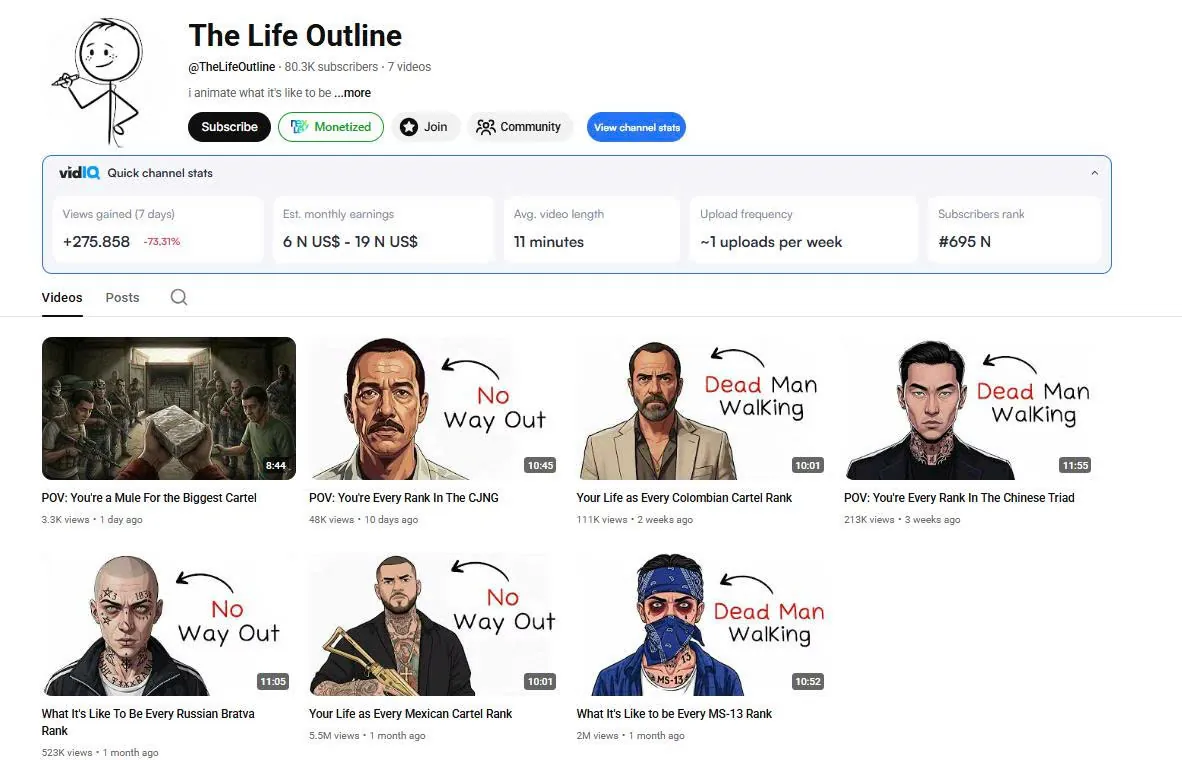 Ngách POV thế giới ngầm: The Life Outline và giới hạn quảng cáo