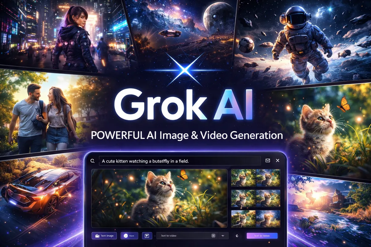 Grok AI là gì? Cách dùng Grok tạo ảnh, video và nội dung YouTube