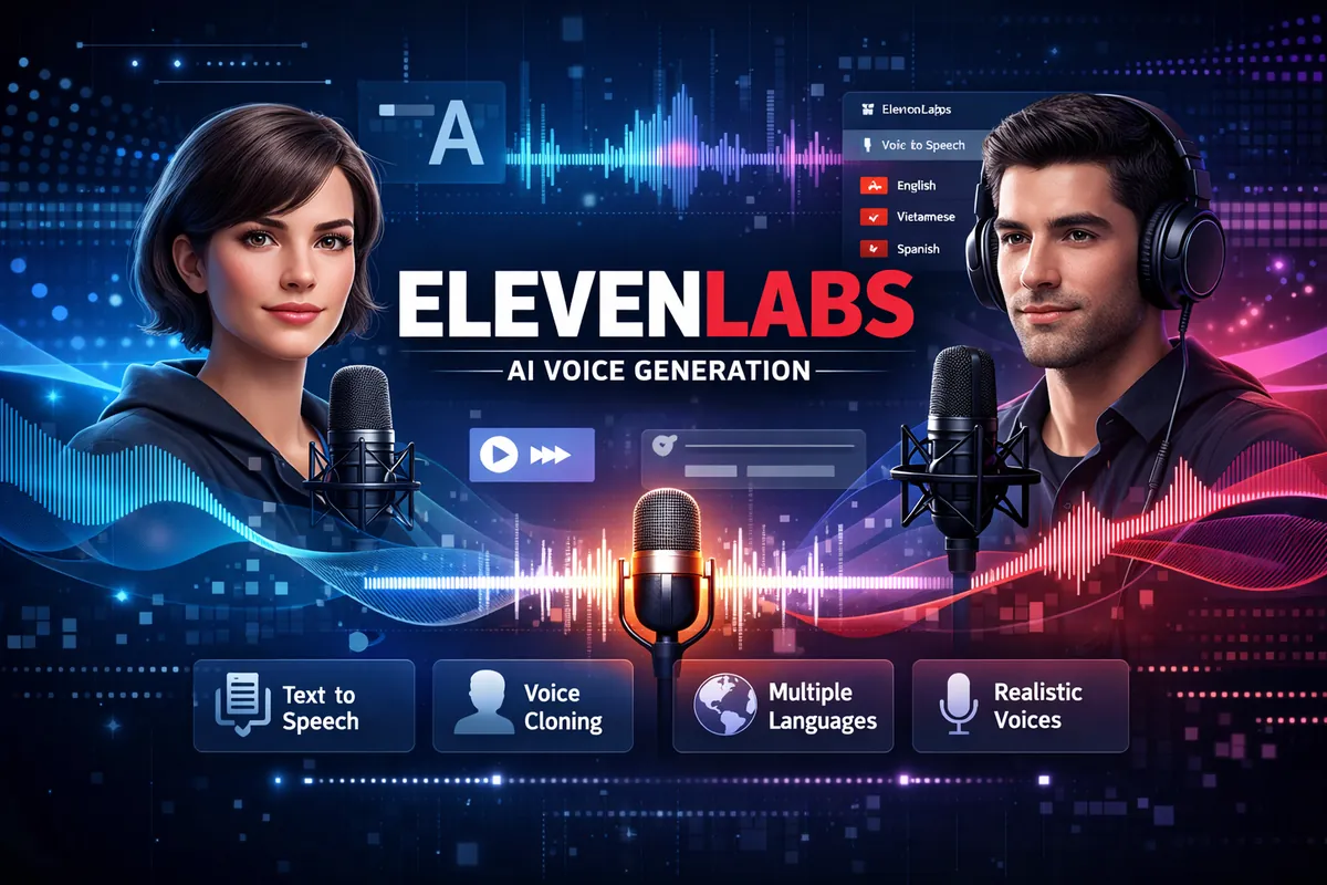ElevenLabs là gì? Công cụ AI tạo giọng đọc cho video YouTube