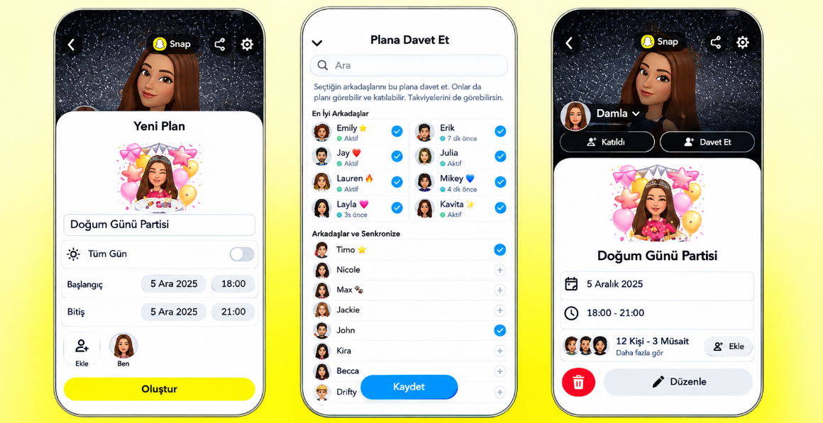 Snapchat Plans Nedir
