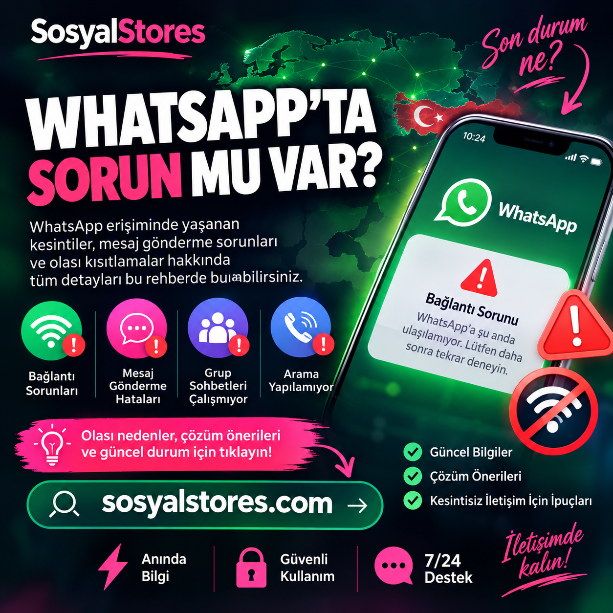 WhatsApp'da Sorunmu Var ?