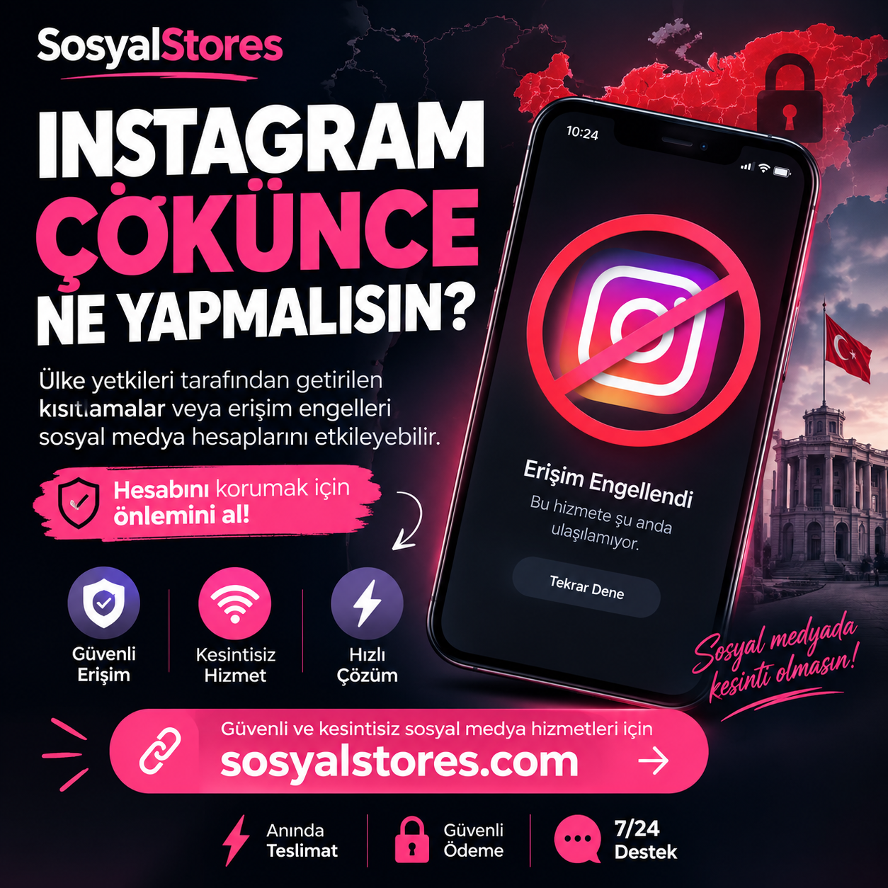 Instagramda Sorunmu Var ?