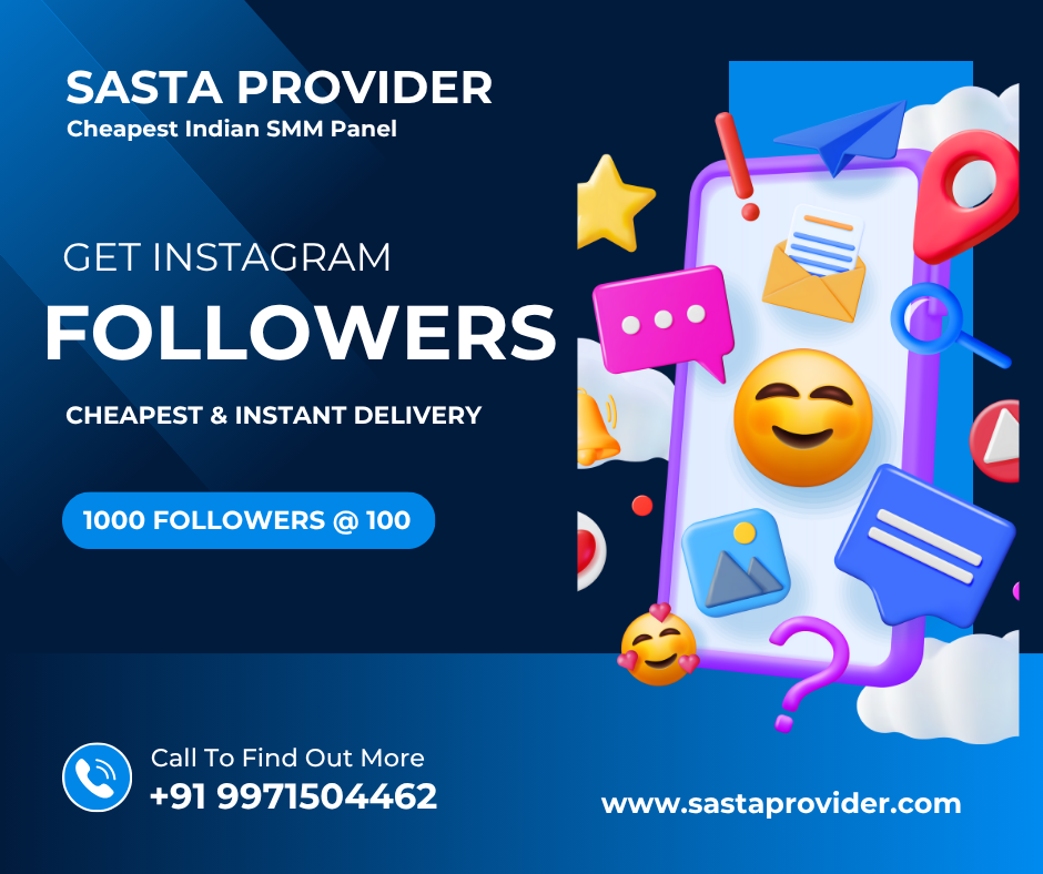 Cheapest Indian SMM Panel - Sastaprovider