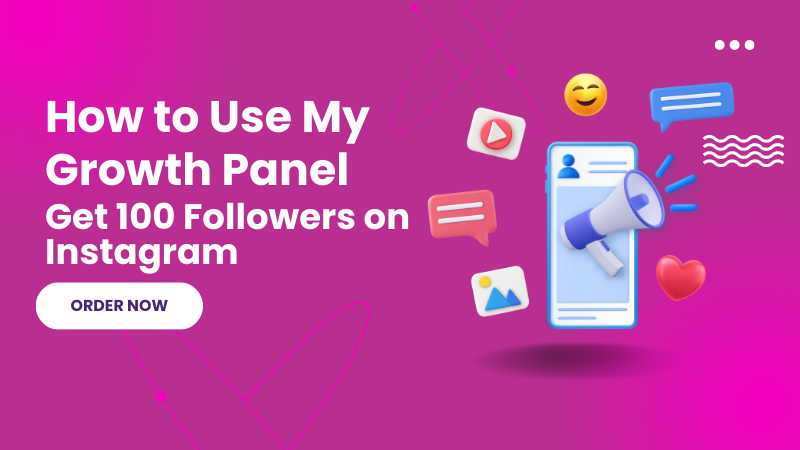 How to Use My Growth Panel to Get 100 Followers on Instagram