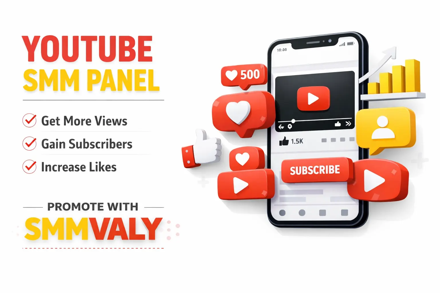 YouTube SMM Panel | The Best SMM YouTube Service for Growth