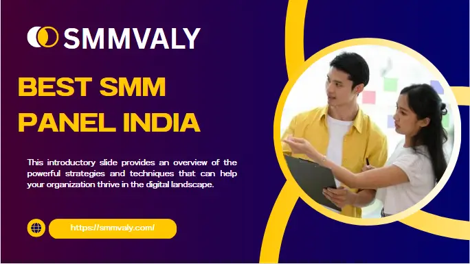 A guide to finding the best SMM panel India | SMMVALY