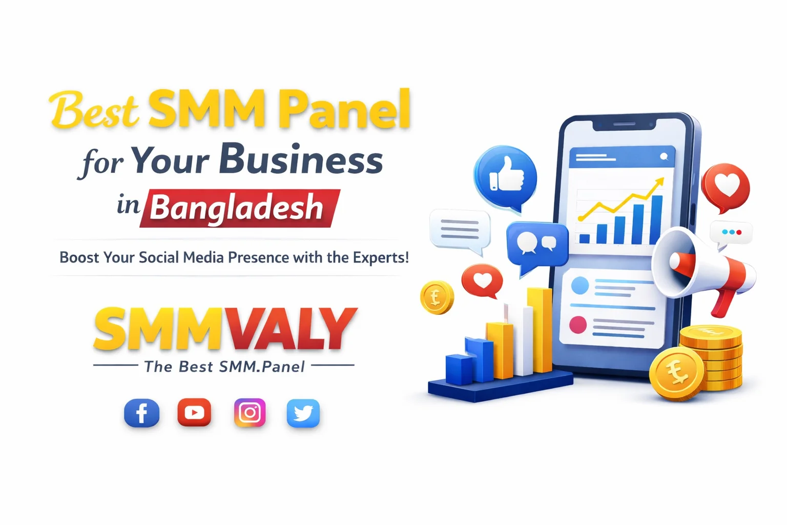 How To Choose The Best SMM Panel for Your Business in Bangladesh | SMMVALY