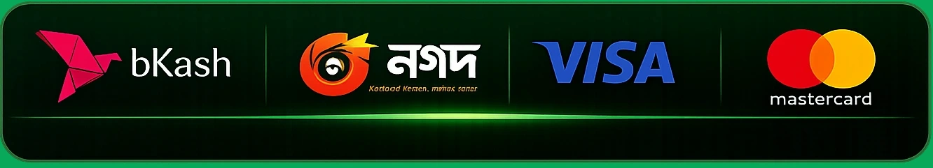 bKash Nagad Visa Mastercard Payment Methods