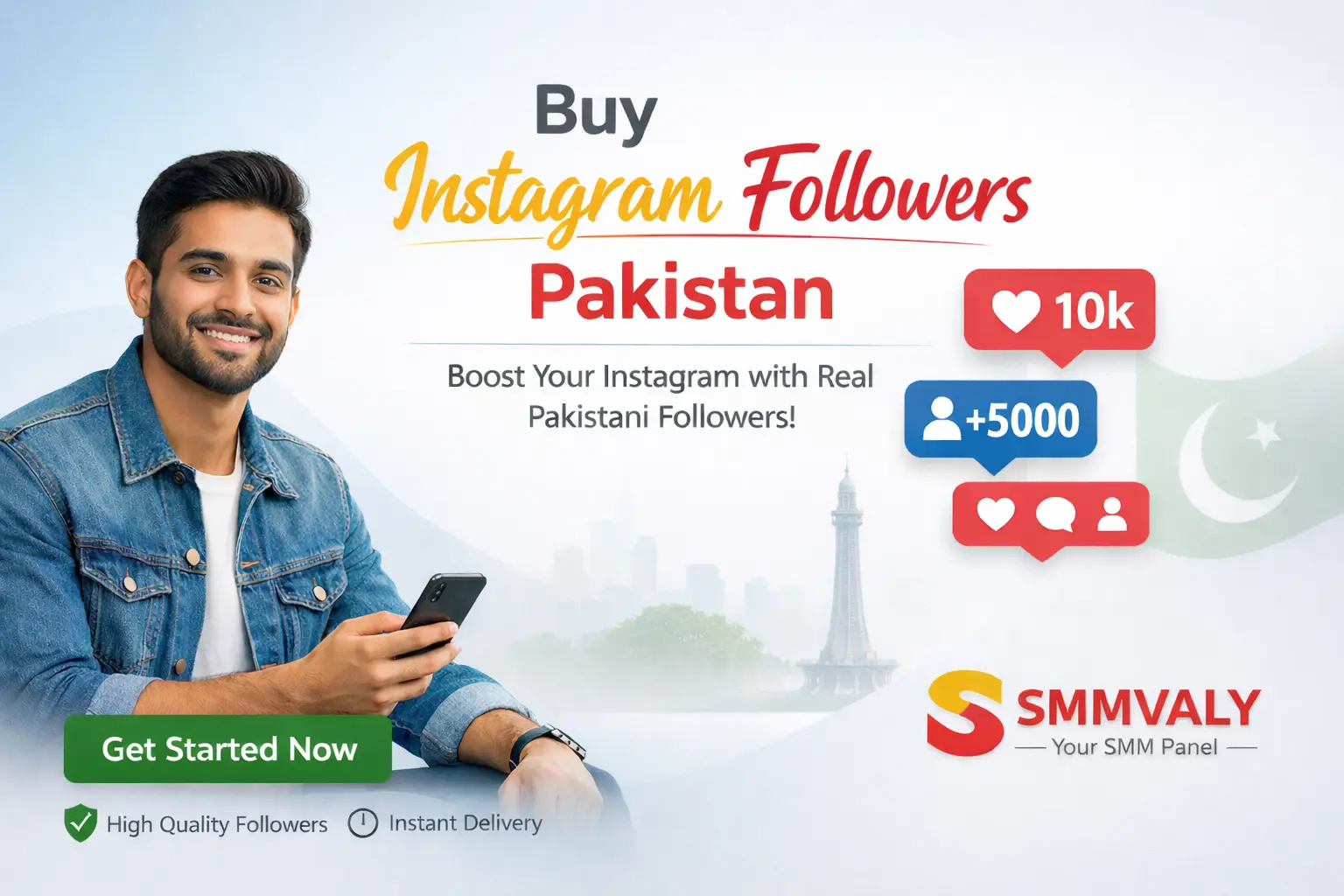 Buy Instagram Followers in Pakistan | How to Boost Your Social Media Presence with SMMVALY