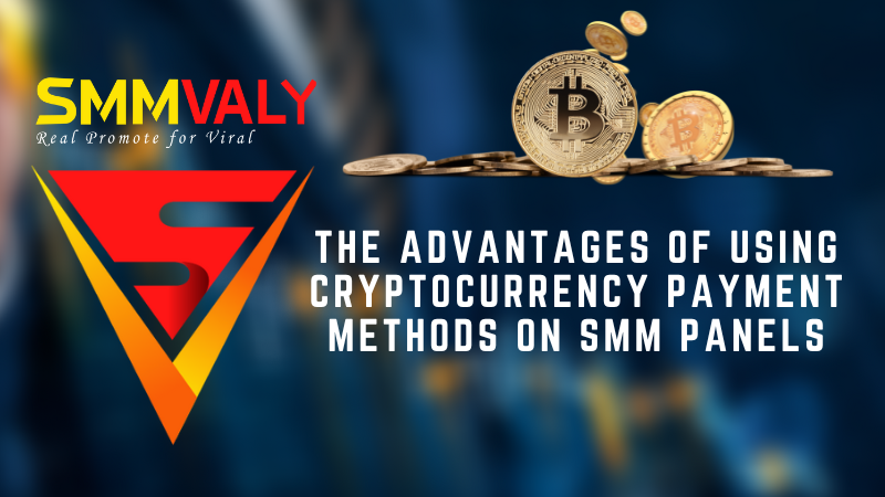 The advantages of using cryptocurrency payment methods on SMM panels