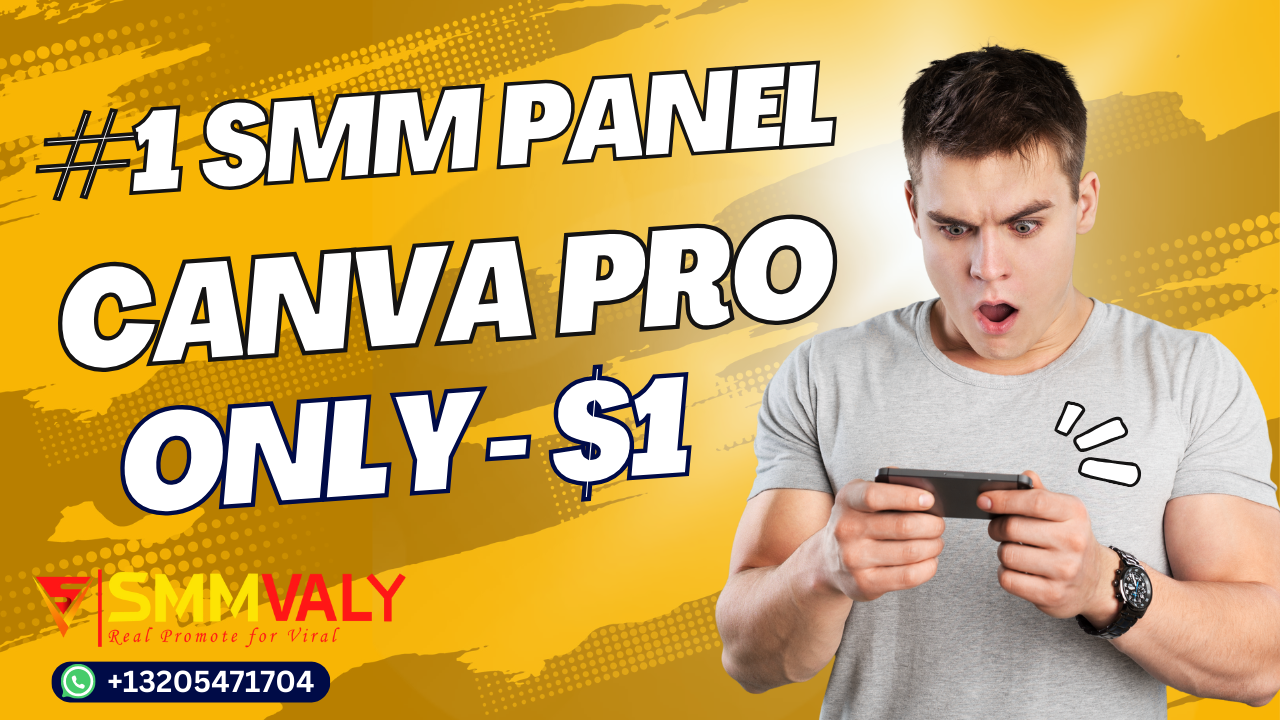 #1 SMM Panel to Buy Canva Pro Lifetime subscription at Wholesale Price