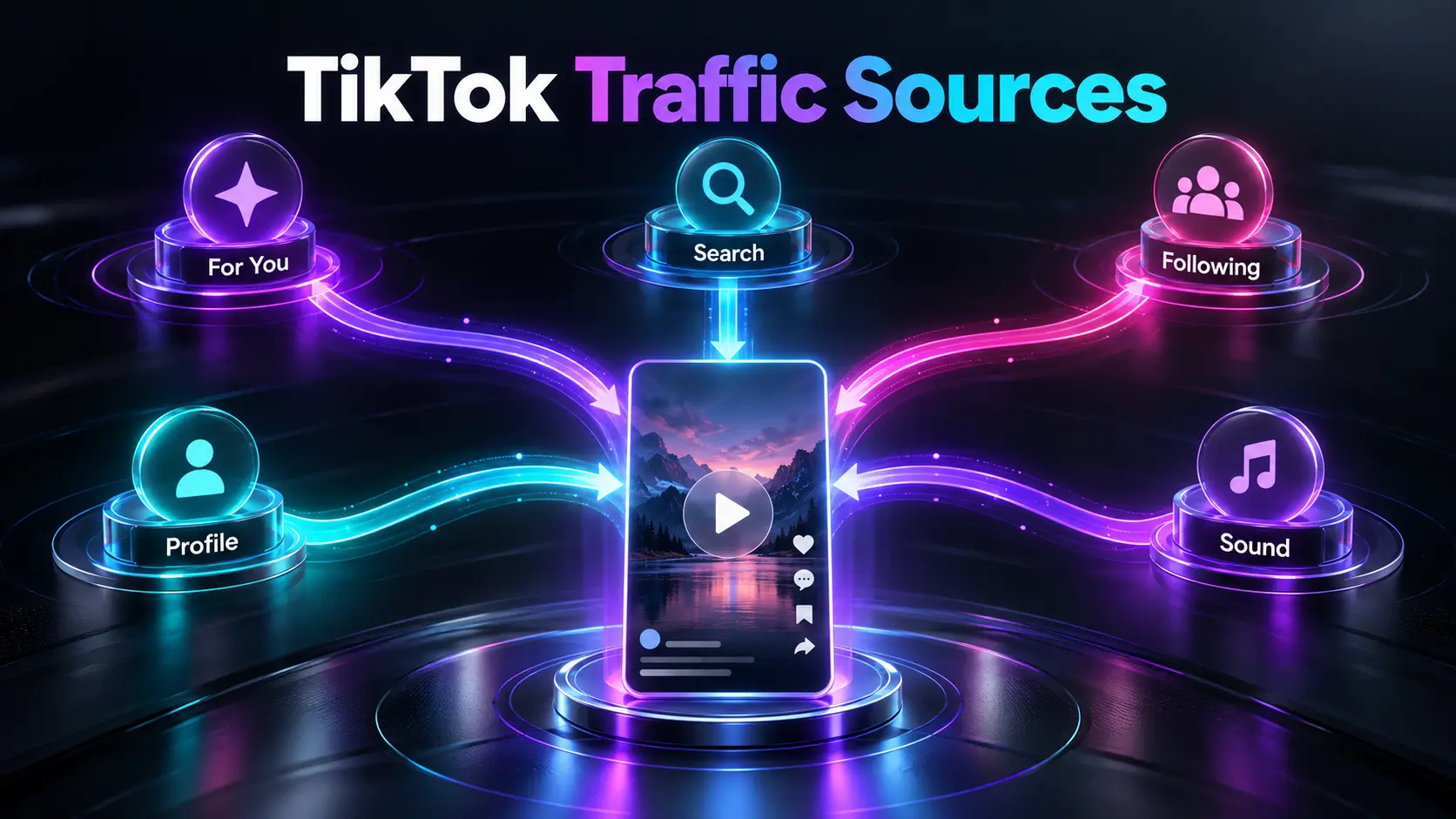 TikTok Traffic Sources Explained: For You, Search, Following, Profile and Sound