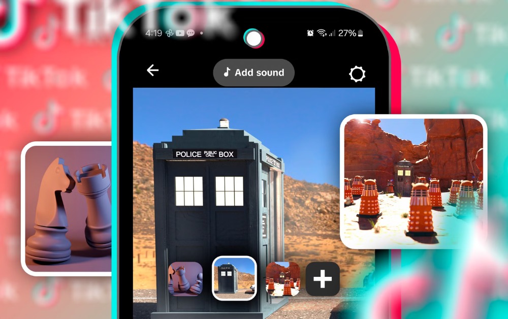 How to make a slideshow on TikTok?