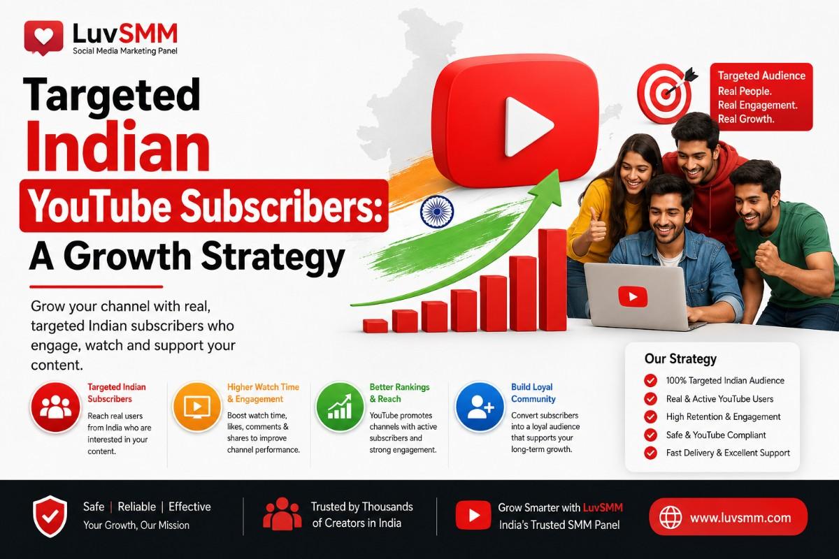 Targeted Indian YouTube Subscribers: A Growth Strategy