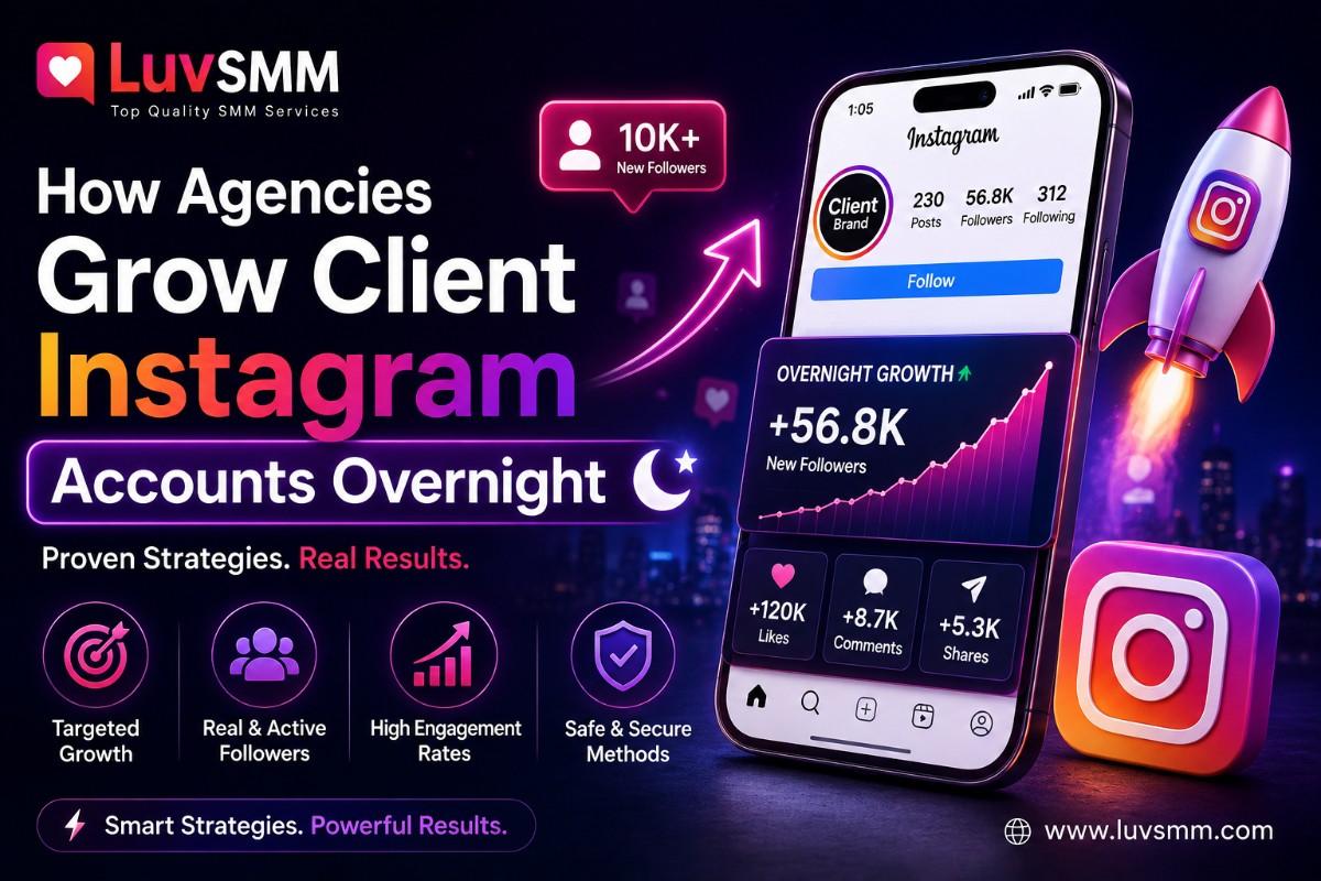How Agencies Grow Client Instagram Accounts Overnight