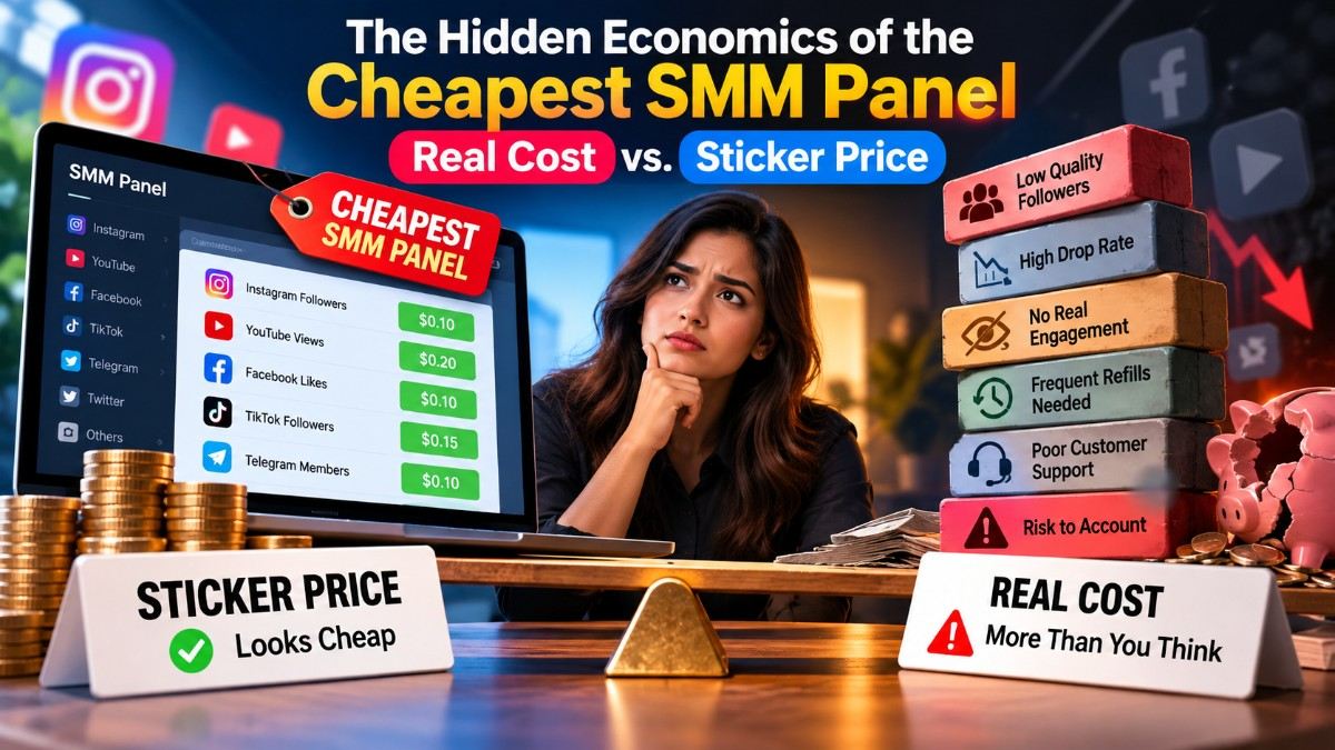 The Hidden Economics of the Cheapest SMM Panel: Real Cost vs. Sticker Price