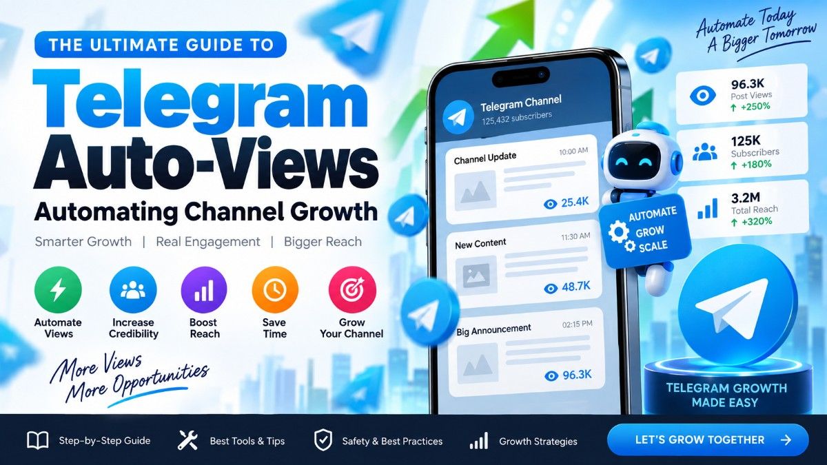 The Ultimate Guide to Telegram Auto-Views: Automating Channel Growth