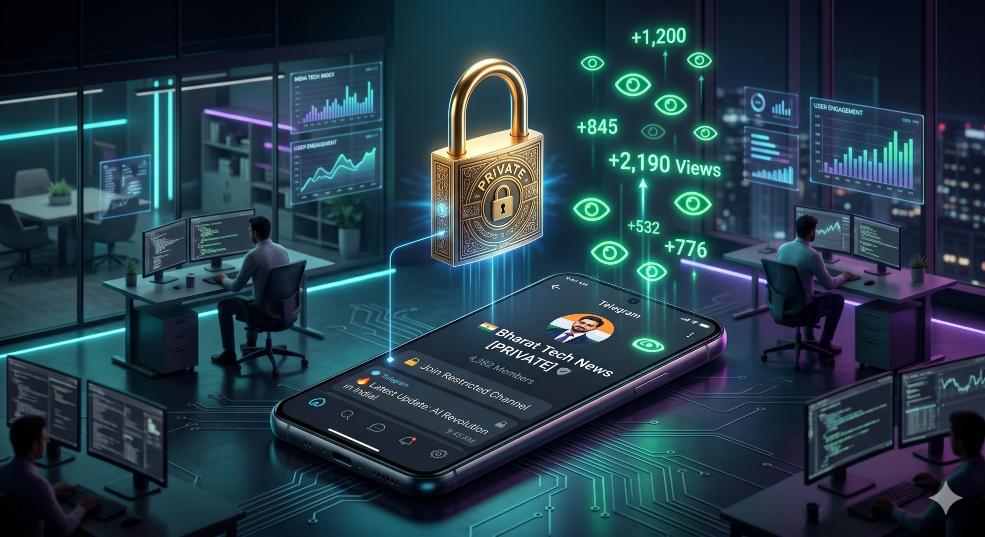 Buy Telegram Auto Post Views for Private Channel