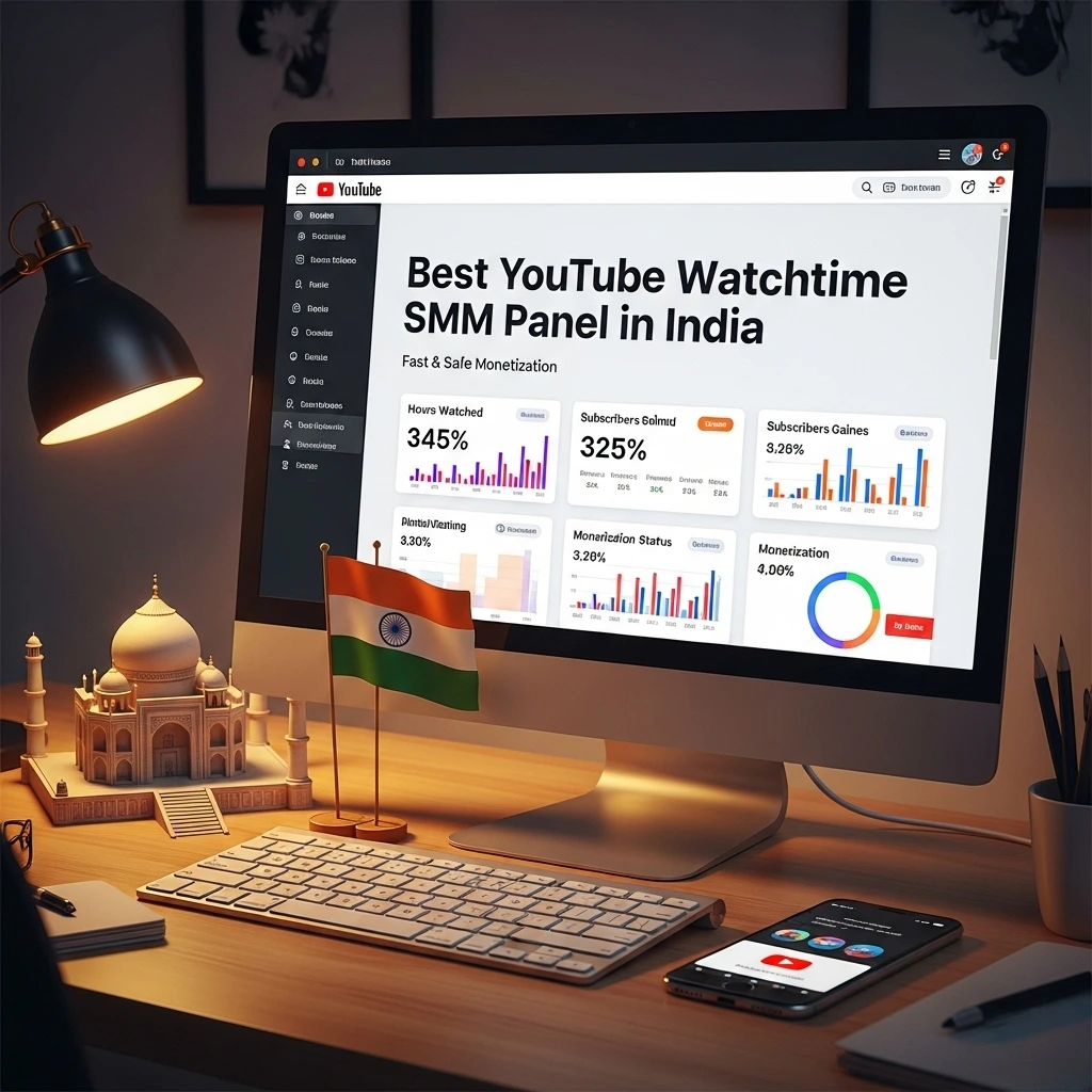 Best YouTube Watchtime SMM Panel in India for Fast & Safe Monetization