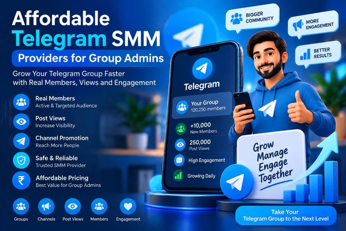 Affordable Telegram SMM Providers for Group Admins
