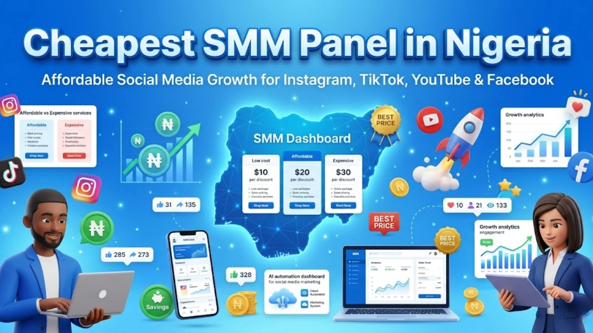 Cheapest SMM Panel in Nigeria: Affordable Growth Guide 