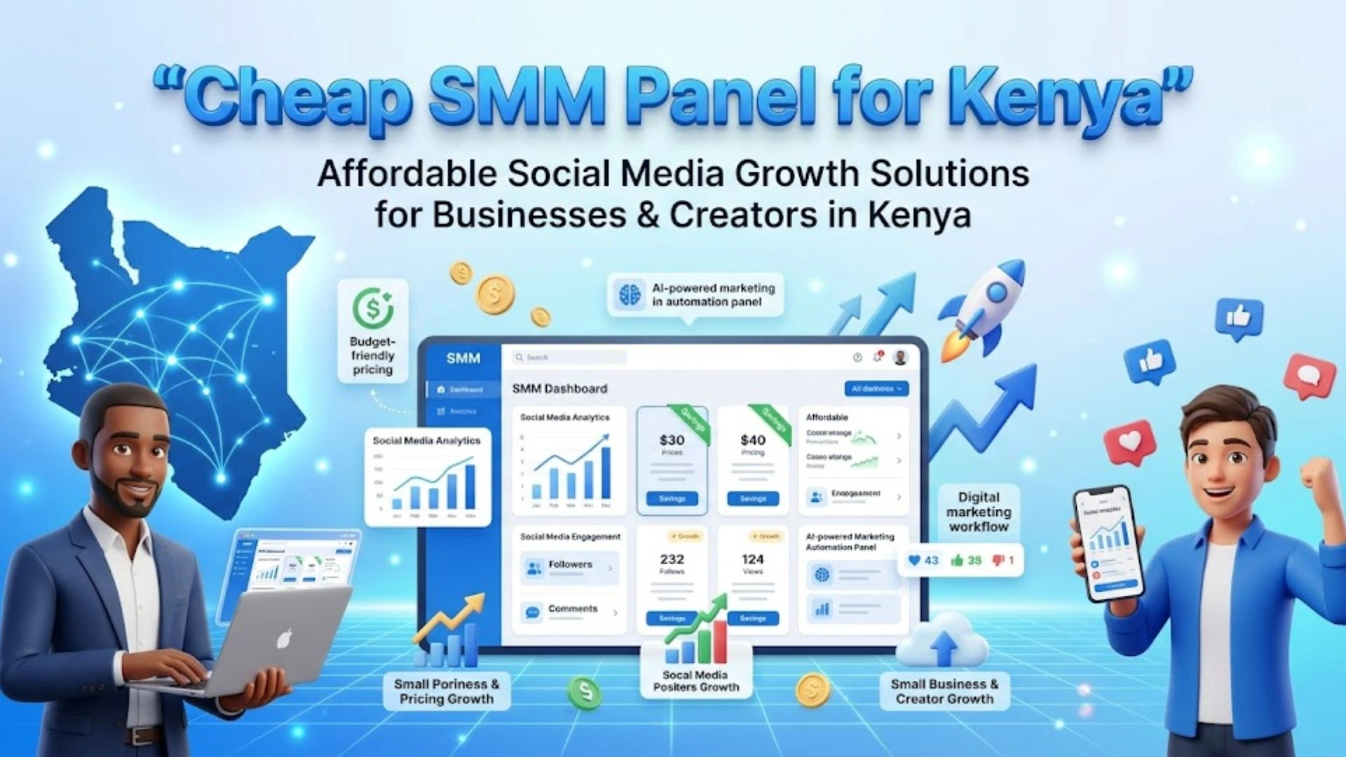 Cheap SMM Panel for Kenya: Fast & Affordable Results