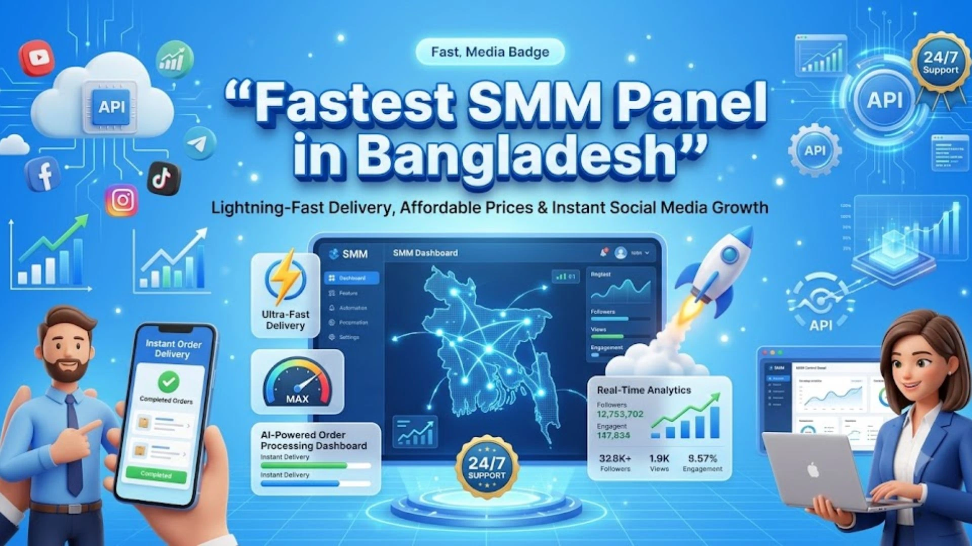 Fastest SMM Panel in Bangladesh: The Ultimate Choice