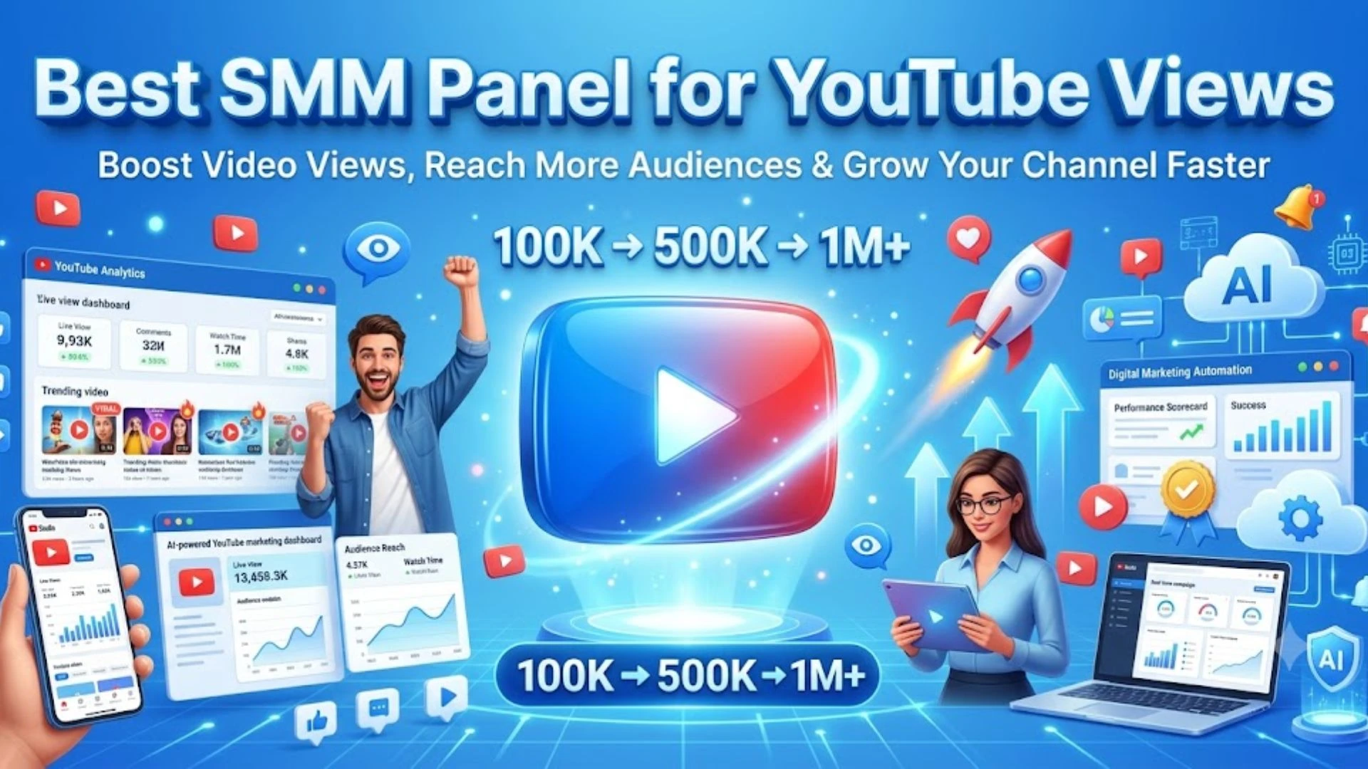 Best SMM Panel for YouTube Views: The Ultimate Guide 