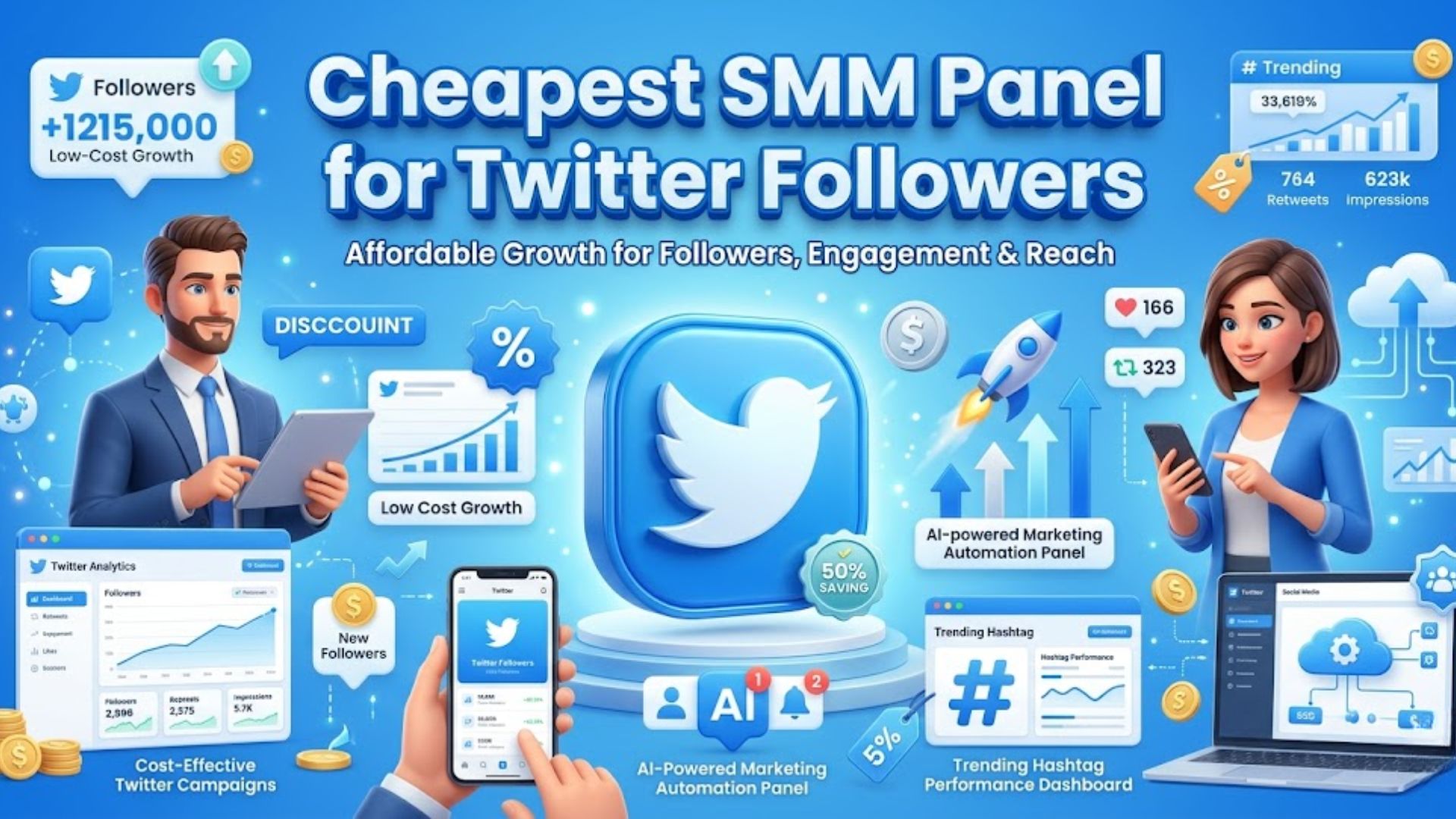 Cheapest SMM Panel for Twitter Followers (Best Guide 2026)