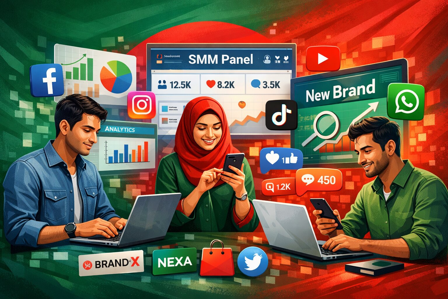 How Bangladeshi Entrepreneurs Use SMM Panels to Test New Brands