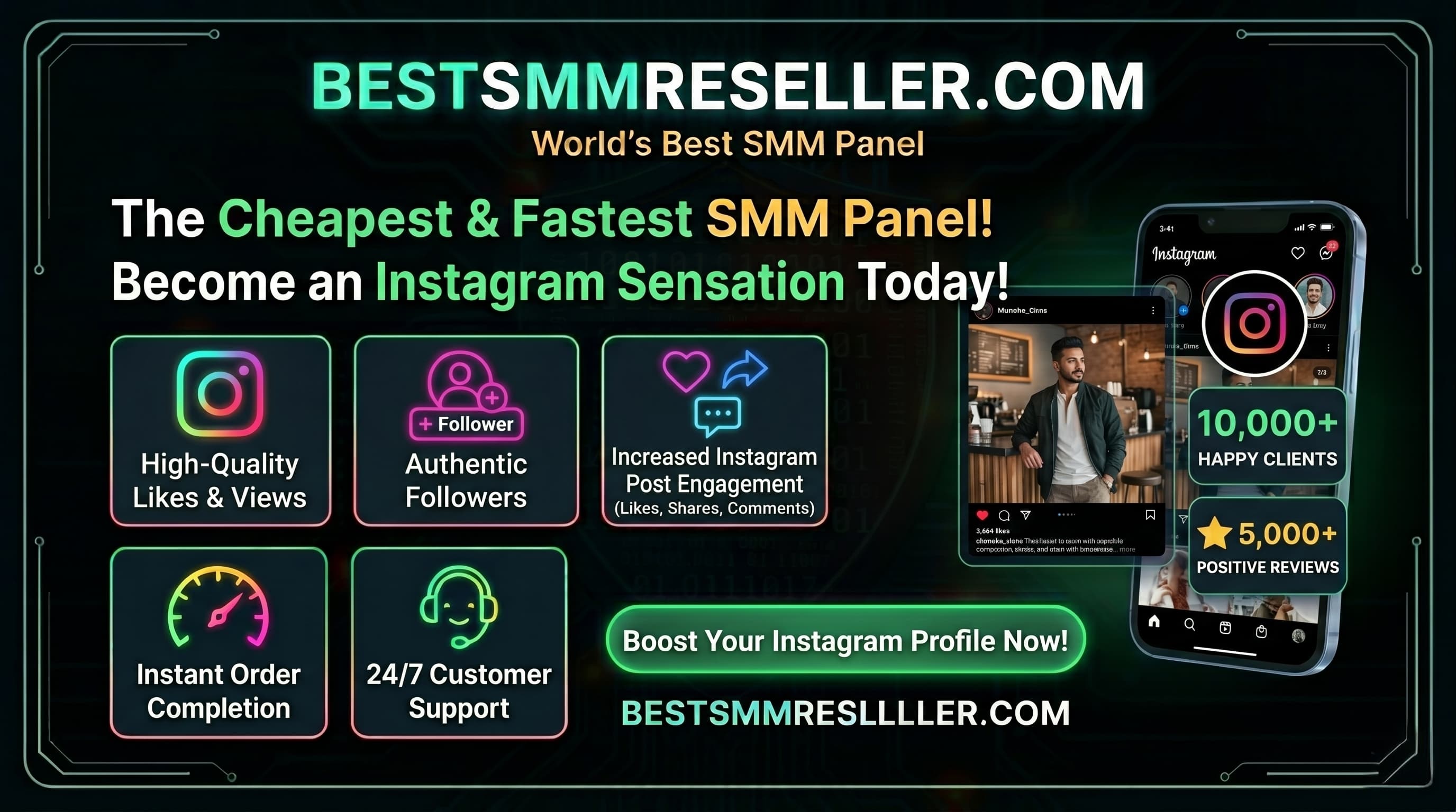 How to Become an Instagram Sensation with the Cheapest & Fastest SMM Panel