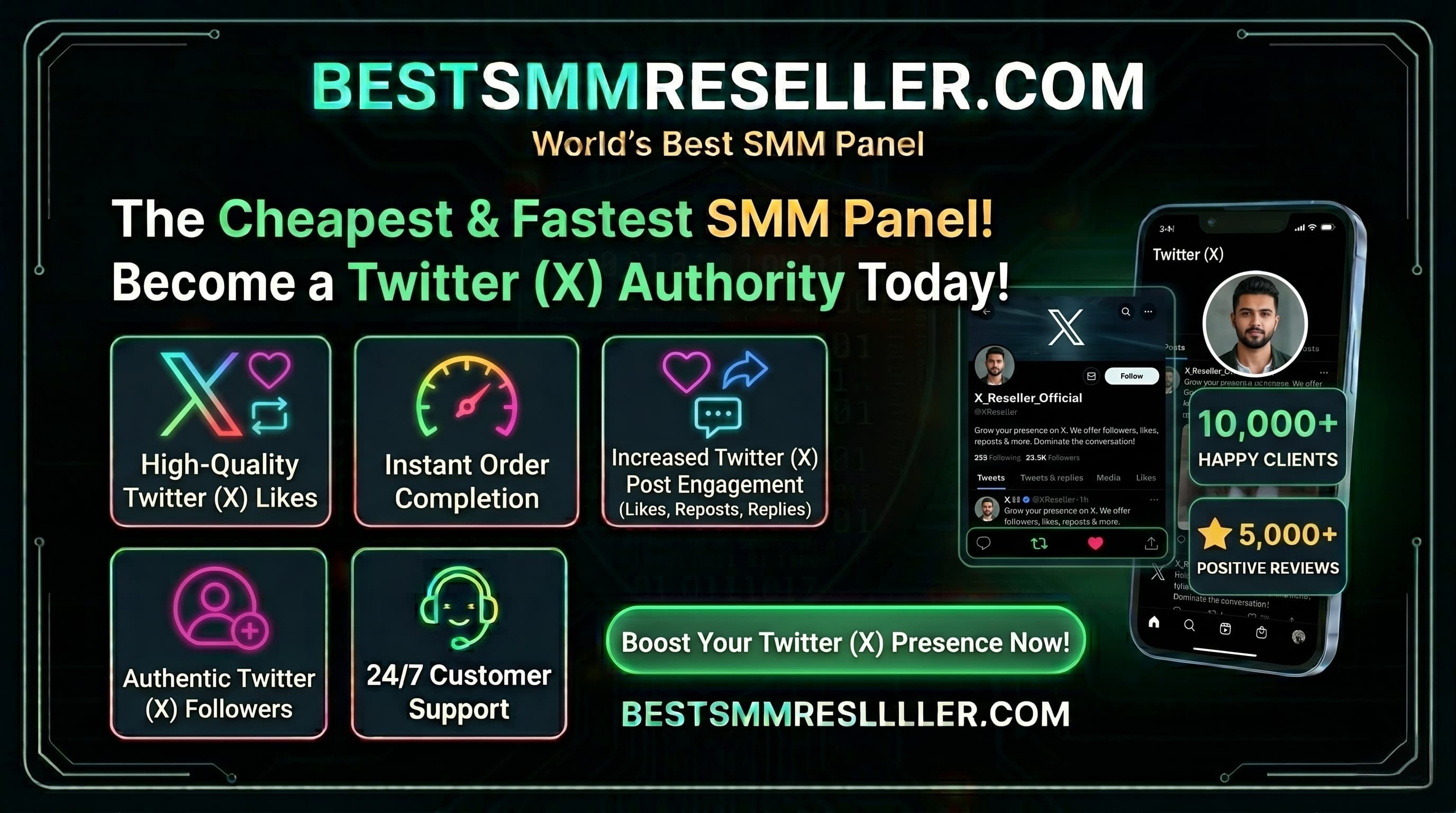 How to Build Twitter (X) Authority with the Cheapest & Fastest SMM Panel