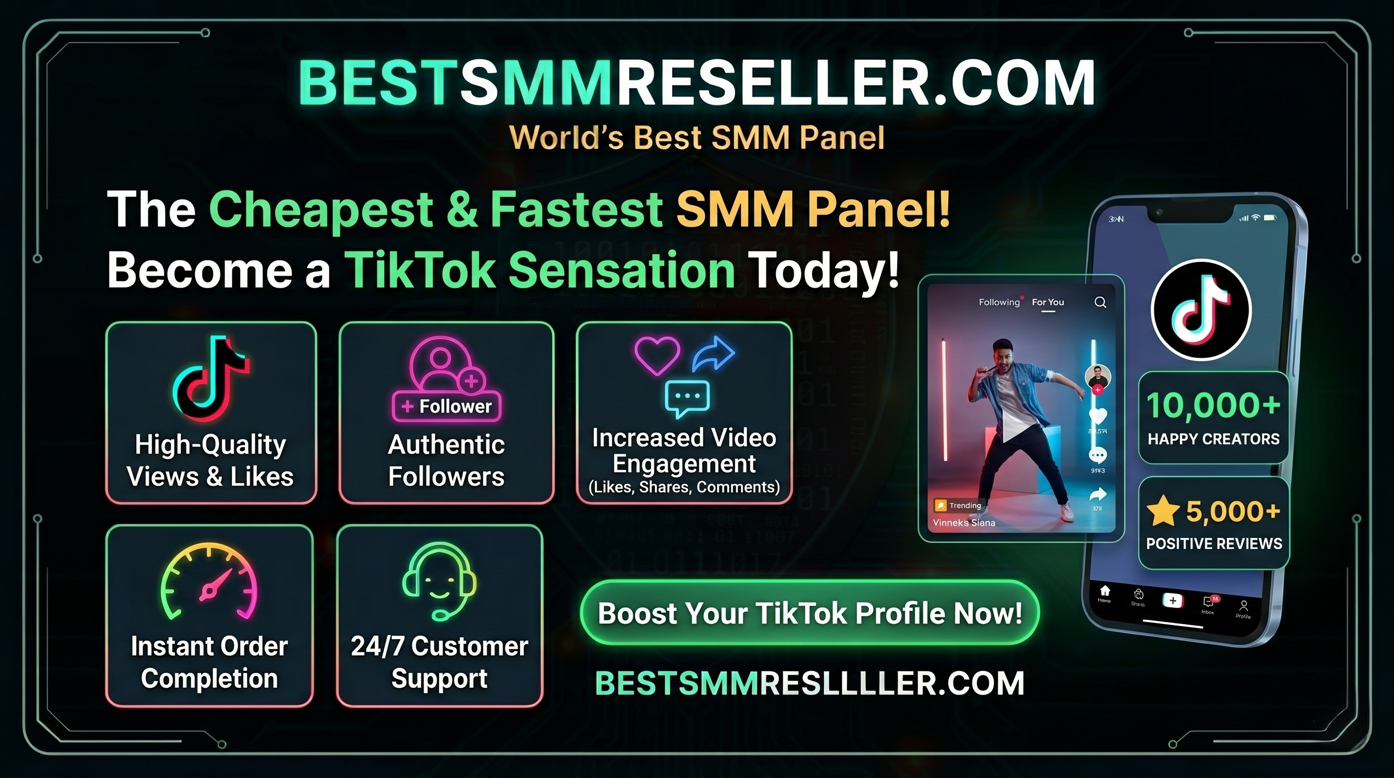 How to Become a TikTok Sensation with the Cheapest & Fastest SMM Panel