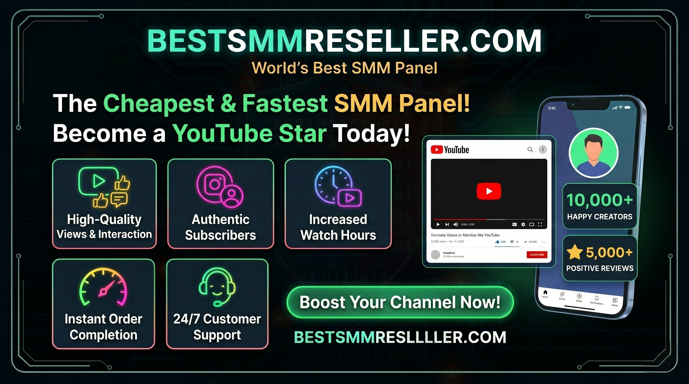 How to Build YouTube Authority with the Cheapest & Fastest SMM Panel
