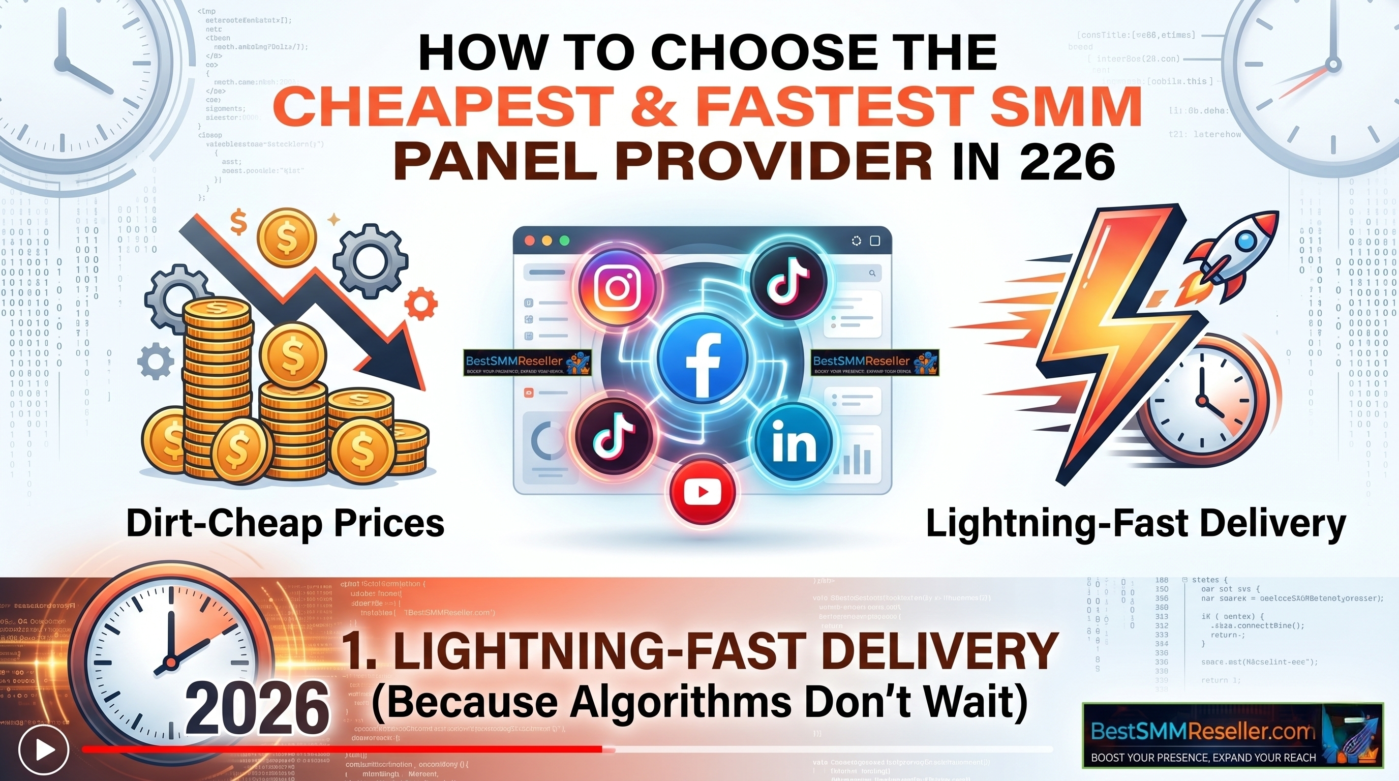 How to Choose the Cheapest & Fastest SMM Panel Provider in 2026
