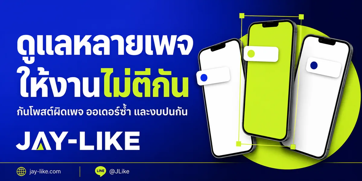 จัดการ Social Media หลายลูกค้าอย่างไรไม่ให้โพสต์ผิดเพจ ออเดอร์ซ้ำ และงบปนกัน